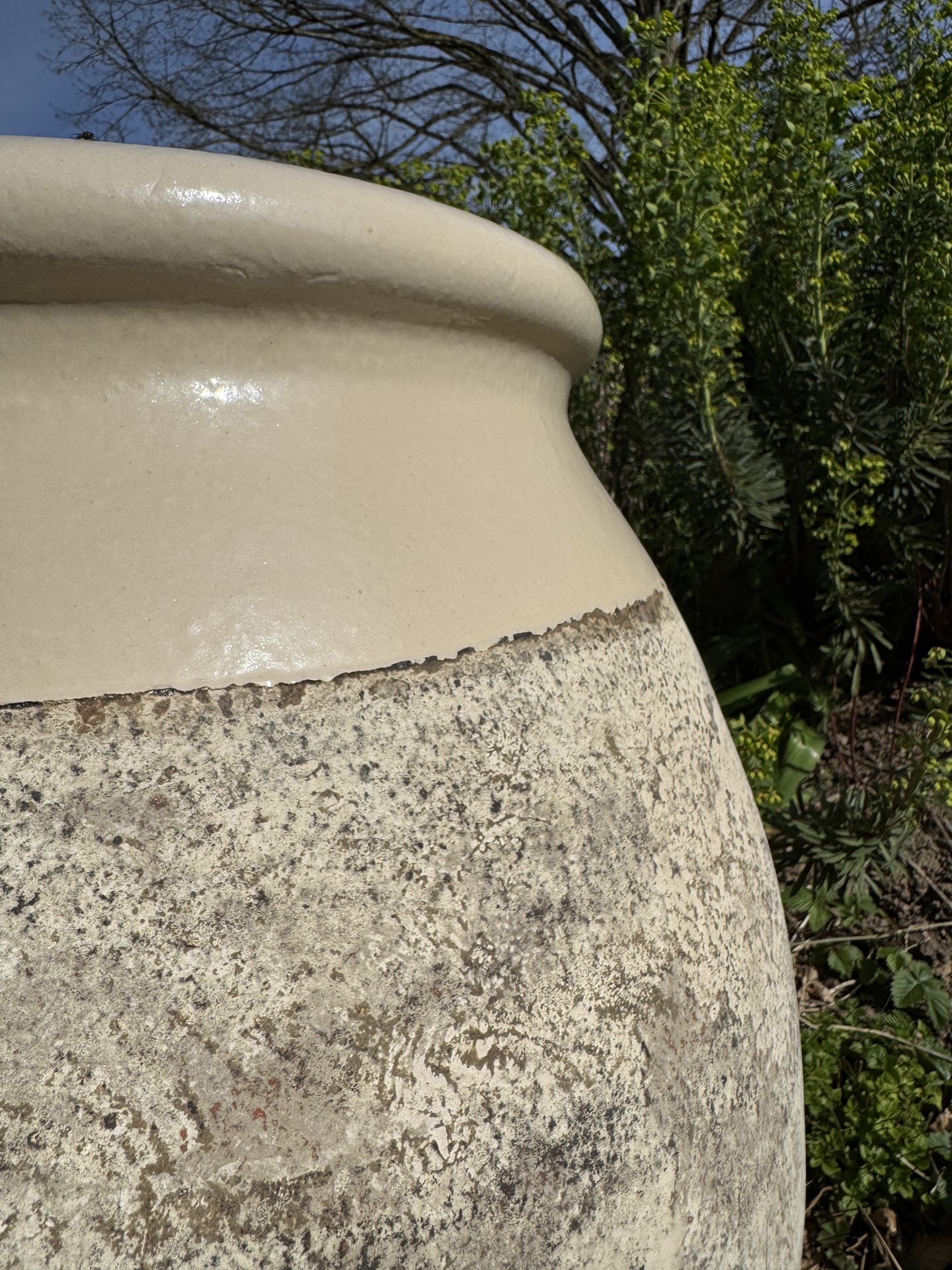 large glazed pots belgium