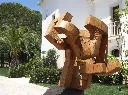 Artificial Cloud sculpture monumental art for garden wood (2).webp