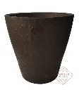 VCCHAB60 - Vase Contemporain H60 Grattée Terre Brute Charbon.webp