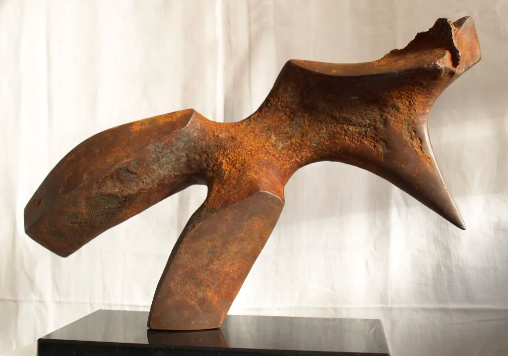 Balancing figure 2 sculpture art for garden steel (1).webp