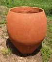 Ovalie Jar – large terracotta pot